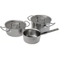 Fissler Original Profi Collection 084-128-03-000 3-piece pan set