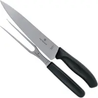 Victorinox SwissClassic 6.7133.2G 2-piece carving set, black