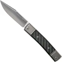 Lionsteel BestMan BM1 CF Carbon Fiber slipjoint pocket knife