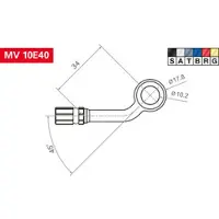 TRW Varioliitin Titaanin MV10E40 TITAANI