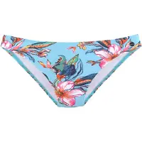 LASCANA Bikinihousut sininen / oranssi / vaalea pinkki / valkoinen