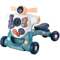 Adlibris BabyDan - ActiSteps 4-in-1 Baby Activity Walker - Bordeaux