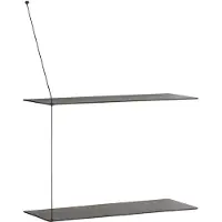 Woud Stedge Shelf (60 Cm) - Black - 60 CM