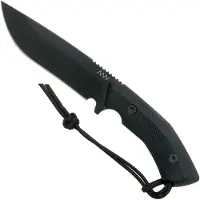 ANV Knives M200 HT - Sleipner DLC - G10 veitsi, musta
