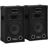 vidaXL Passiiviset Hi-Fi-lavakaiuttimet 2 kpl 800 W musta