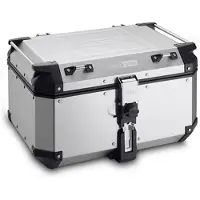 Givi Trekker Alum. Perälaukku OUTBACK 58 L, ALU hopea