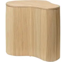 Ferm Living Isola säilytyspöytä, 50 cm, luonnonvärinen