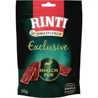 Rinti 3 x 50 g Exclusive Snack peura koiranruoka