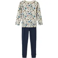 Name it Nightset Dark Sapphire Rays Pitkähihainen Pyjama