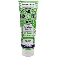 Human+kind 2in1 shampoo + vartalonpuhdistus greippi - 250 ml
