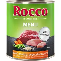 Rocco Menue nauta & siipikarja koiranruoka