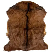 Bloomingville Nuk eläimen turkis 60x85 cm Ruskea