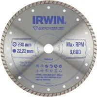 Irwin Timanttikatkaisulaikka IW8087110; 230 mm; 22,23 mm