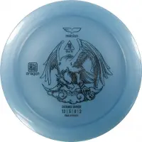 Yikun Discs Yikun Dragon Line Da'e Pituusdraiveri Frisbeegolfkiekko, vaalean sininen