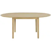 Ethnicraft Bok Ruokapöytä Ø129-179 cm Tammi