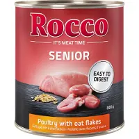 Rocco Senior siipikarja & kaurahiutaleet koiranruoka