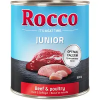 Rocco Junior nauta & siipikarja koiranruoka