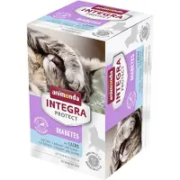 Animonda Integra 12x100g Adult Diabetes lohi Kissanruoka