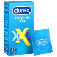 Durex XXL Originals -kondomi 12 kpl