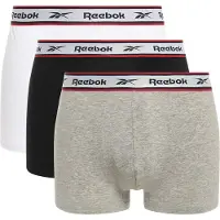Reebok Performance Mens Trunk Barlow 3Pk - Multi/patterned - XL