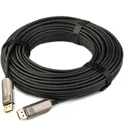 Kramer CLS-AOCDP/UF-50 FIBER OPTIC LSHF- ULTRA HIGH SPEED DISPLAY PORT CABLE - 50F 15.2M (97-0415050)