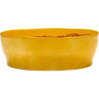 Serax Feast salaattikulho, keltainen - punainen