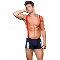 Envy menswear FIREMAN BOTTOM WITH SUSPENDERS