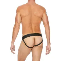 Ouch! Seksikkäät miesten alushousut Ouch! , musta, L/XL