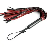 Sportsheets Saffron Flogger-piiska - Black