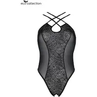 Passion Eco Selaginella Haaraton Body - Musta - 2XL/3XL
