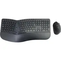 Conceptronic ORAZIO02PT, Täysikokoinen (100 %), Langaton, Langaton RF, QWERTY, Musta, Sisältää hiiren