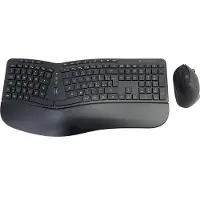 Conceptronic ORAZIO02IT, Täysikokoinen (100 %), Langaton, Langaton RF, QWERTY, Musta, Sisältää hiiren