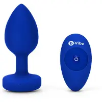 B-Vibe Vibraattori B-Vibe Jewel Plug XL Laivastonsininen