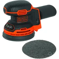 Black & Decker Epäkeskohiomakone BDCROS18N-XJ; 18 V (ilman akkua ja laturia)