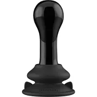 Erotic Treasure Globy - Glass Vibrator with Suction Cup
