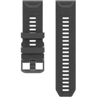 Coros Vertix 2S/2 Silicone Band -silikoniranneke, Musta