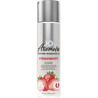 System Jo Aromatix - Mansikantuoksuinen hierontaöljy, 120 ml