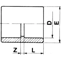 Cepex 01883 Pvc Ø160 Liimattava Muhviliitos