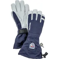 Hestra Army Leather Heli Ski 5 Finger Käsineet koko 12 väri sininen