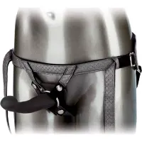 Calexotics Värähtelevä Strap-On-setti The Royal Vibrating Set (kuninkaallinen värähtelysetti)