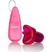 Calexotics Klitoriksen hieromaslaite Clit Kisser Pink, vaaleanpunainen