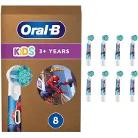 Oral-B Kids Spiderman -hammasharjaspäät - 8 kpl