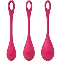 Satisfyer Yoni Power 1 - geishakuulasetti - valkoinen - 3 osaa