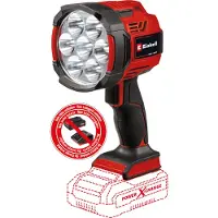 Einhell TE-CL 18/2500 LiAC-solo Power X-Change 18 voltin akkukäyttöinen työvalo, 2500 lumenia, 7 LED-valoa, 6500 Kelviniä (ilman akkua ja laturia)