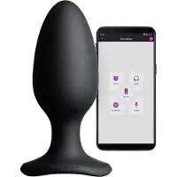 Lovense Hush 2 L - ladattava pieni anaalivibraattori (57 mm) - musta