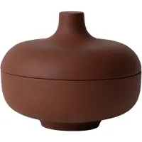 Design House Stockholm Sand Medium Bowl W Lid - Brown - ONE SIZE
