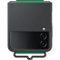 Samsung Z Flip4 Silicone Cover With Strap