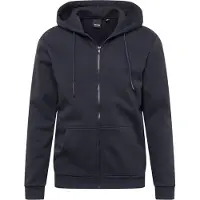 Only & Sons Onsceres Zip Thr. Hoodie Sweat Noos - Navy - XXL