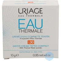 Uriage Eau Thermale Water Cream Tinted Compact SPF 30 silkkipuuteri ihon sävyn tasoittamiseen 10 g