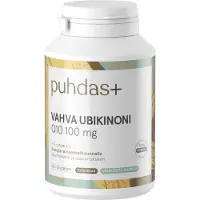 Raw Organic Puhdas+ Vahva Ubikinoni Q10 100 mg+C 120kaps